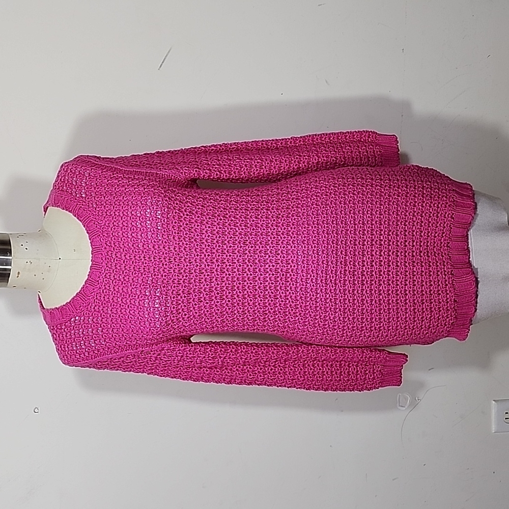 Pierre Balmain Pink Knit Women's Sweater Top Size S